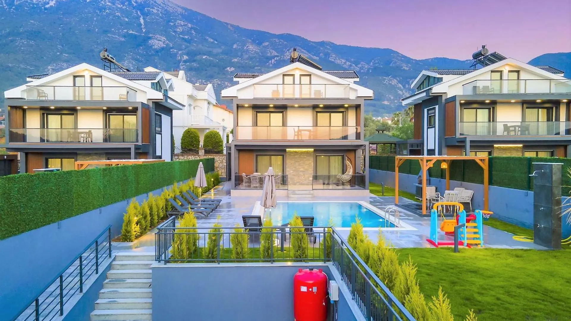 Fethiye Oeluedeniz Ovacik 4 Oda 1 Salon 8 Kisilik Tatil Villasi