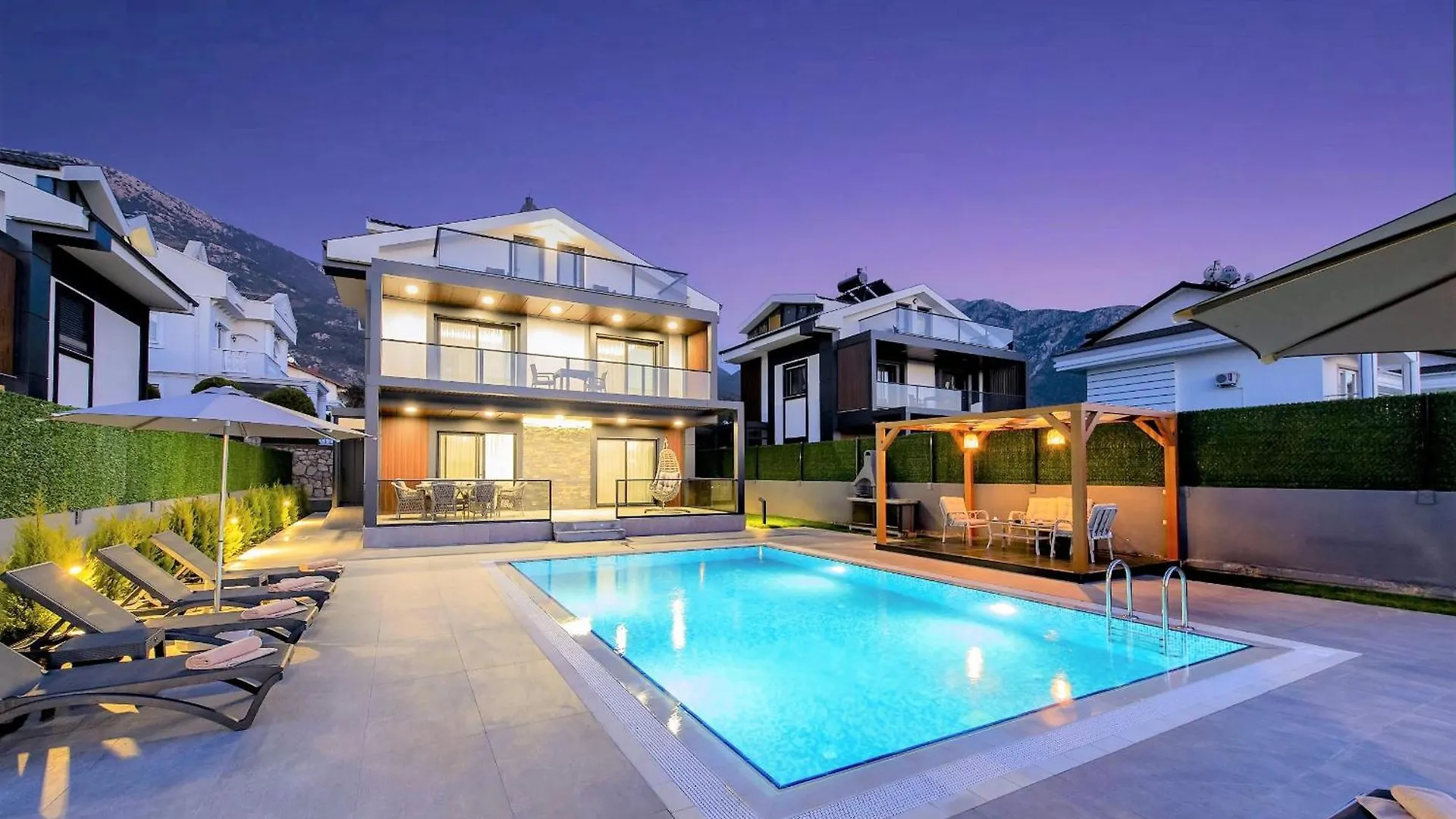Villa Fethiye Oeluedeniz Ovacik 4 Oda 1 Salon 8 Kisilik Tatil Villasi Turkey